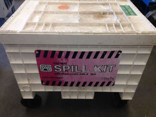 New pig hazmat spill kit in cart for sale