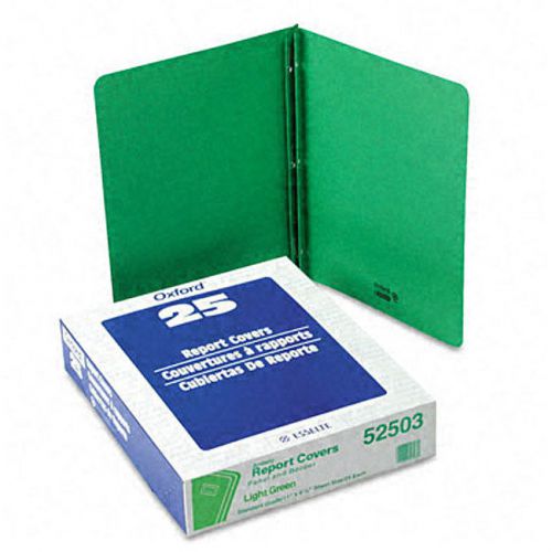 Green Leatherette Front Report Covers (Pack of 25) Brand New!