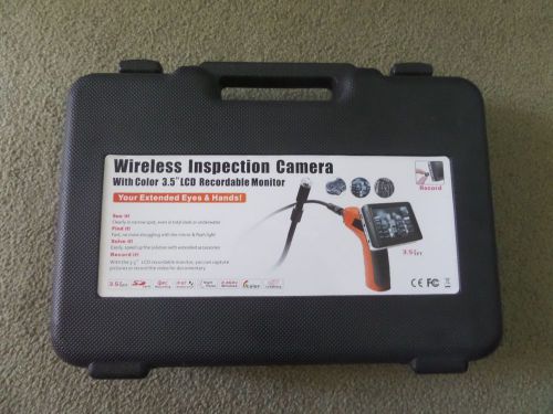 Model #8802al 8803al wireless inspection camera with monitor ~ as is ~ for parts for sale