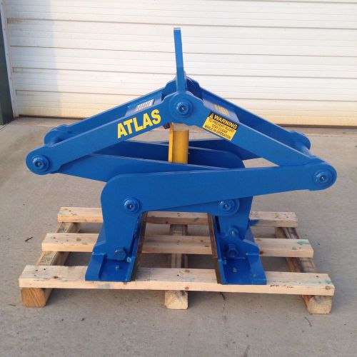 Atlas 12,000# jersey barrier lift lifter excavator crane backhoe attachment for sale