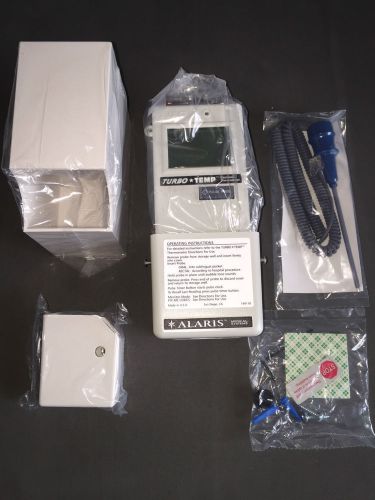 New in box - alaris turbo temp 2185 series electronic thermometer kit 2x18 ivac for sale
