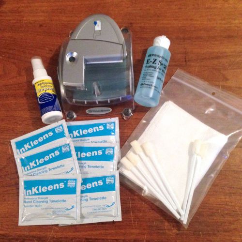 New pitney bowes clear i-seal portable table top envelope moistener/sealer 945-6 for sale