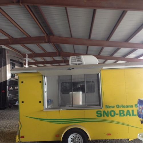Sno pro erskine shaved ice concession snow cone sno trailer for sale