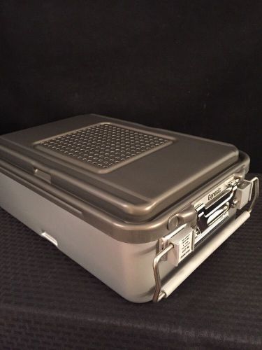 New v. mueller genesis cd2-6b mid-length sterilization container 18x12x6&#034; for sale