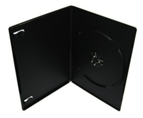 5 pcs new slim black single dvd cases 7mm premium quality for sale