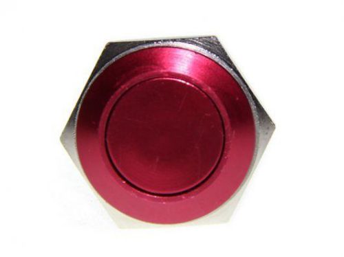 16mm Anti-vandal Metal Push Button - Crimson Red Stainless DIYMaker Seeed BOOOLE