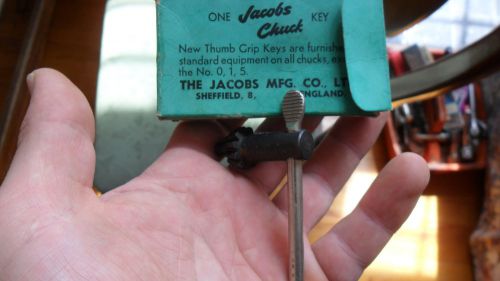Vintage Jacobs Chuck Key Number 2 With Box
