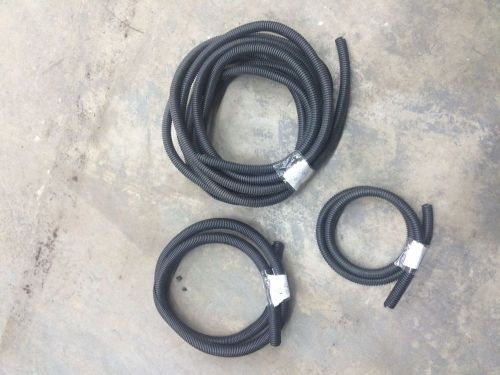 Flexible 1/2&#034; id corrugated tube electric conduit - lot of multiple lengths for sale