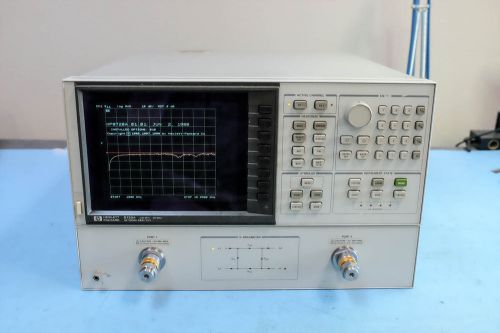 HP 8720A 130MHz-20GHz Vector Network Analyzer Opt 010, Color LCD Upgrade