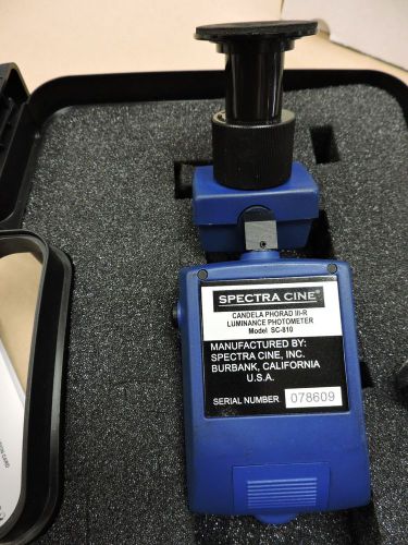 Spectra Cine Candela SC-810 PhoRad IIIR Luminance Photometer