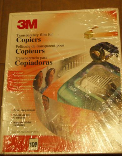 3M Transparency Film PP2950 for High Temp Copiers 100 Sheets 8 1/2&#034; x 11&#034;