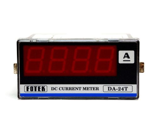 1pc Fotek DC Current Meter DA-24T 3-1/2 Digit 0.01~10.00A DIN 48x96 Acc ±0.2% FS