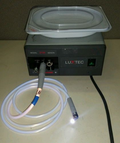 1) Luxtec 9100 Xenon Light Source 1) luxtec fiber optic cable