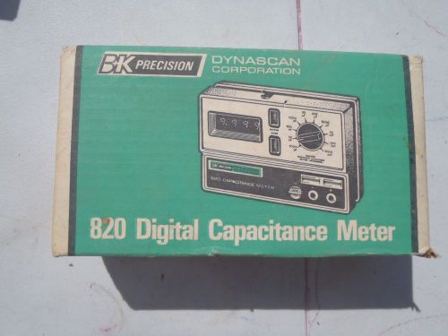 BK Precision Model 820 Digital Capacitance Meter Dynascan corp