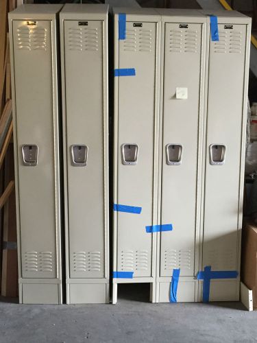 Lockers - Single Tier - from Commercial File of NY - Eleven Lockers in Total