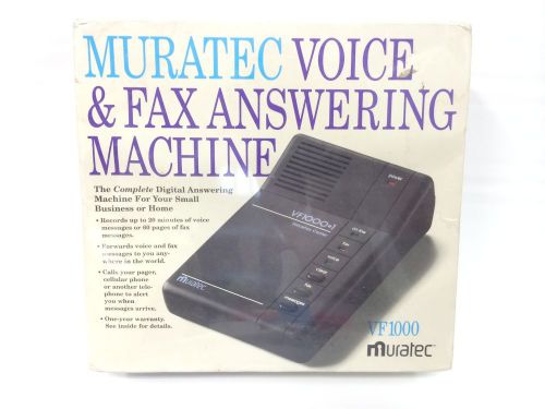 New Sealed Muratec VF1000 Voice &amp; Fax Answering Machine