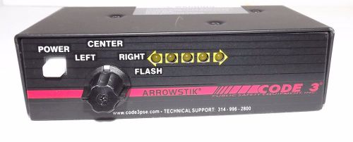 Code 3 ARROWSTIK Switch Control Head Lightbar Controller for Public Safety
