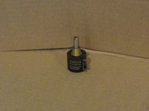 Duncan 3253 Potentiometer 5000 OHM 2 Watt 10 Turn New