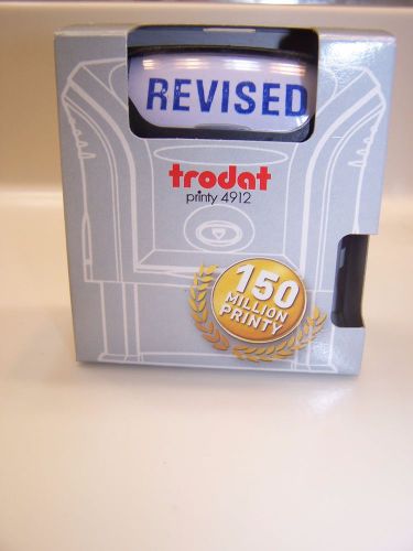 Trodat  self inking message stamp printy 4912 &#034;revised&#034; for sale
