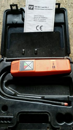 Box 1 TIFRX-1 Automatic Halogen Gas Leak Detector HVAC Tool TIF RX-1 With Case