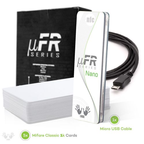 NFC RFID reader writer uFR Nano - hardware AES128 -  DESFire EV1 supported