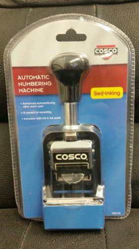 COSCO AUTOMATIC NUMBERING MACHINE SELF INKING NEW