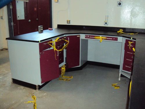 Fisher and Hamilton Lab Cabinets (25 foot &#034;U&#034; section)