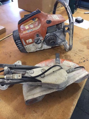 Stihl TS400 concrete saw 14&#034; gas powered PARTS SAW PARTS ONLY