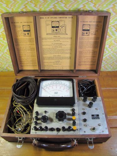 ANTIQUE JBT 61-JRT APPLIANCE TEMPERATURE TESTER REFRIGERANT AC TOOL METER GAUGE