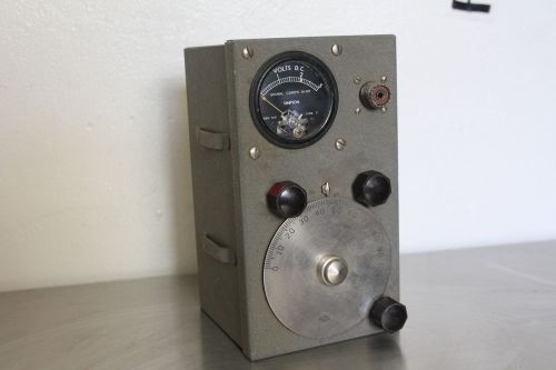 U.S. Army Signal Corps frequency meter Simpson Model 125 Type T IS-121