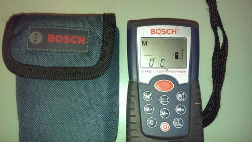 Bosch DLR165 Laser Rangefinder measuring instrument with soft case