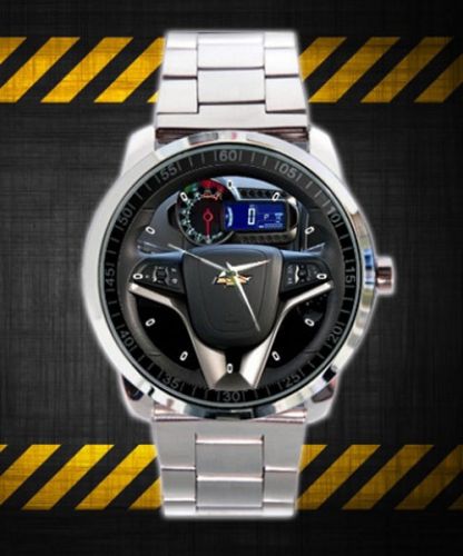 NEW 2012 Chevy Sonic Steering Wheel Sport Watch New Design On Sport Metal Watch