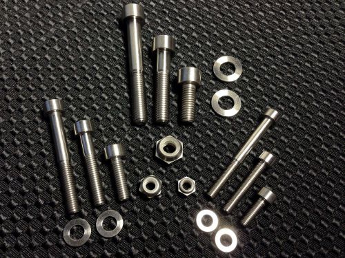 4 Titanium m8 screws bolts m8x20 m8x25 m8x30 m8x35 m8x40 m8x50 m8x60 yamaha