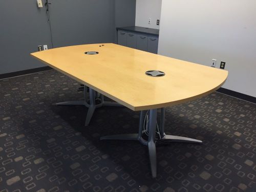 4&#039;x7&#039; maple conference table for sale