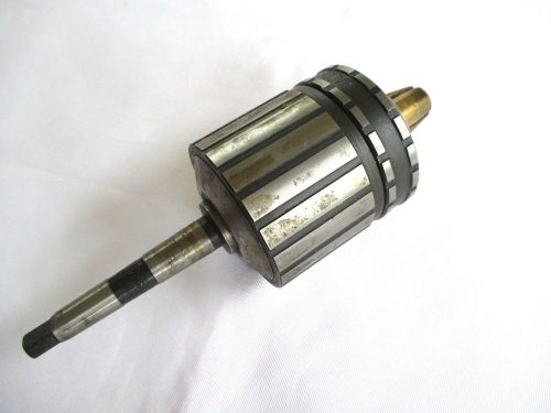 Jacobs chuck no. 100 cap. 1/4-3/4 center rest no. 1 morse taper brass jaws for sale