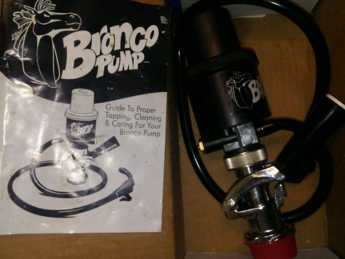 Beer Keg Tap Picnic Pump - US Sankey Bronco Party - D System for Bud/Coors Etc.