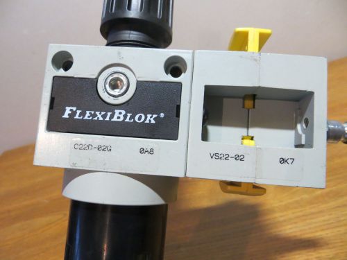 NUMATICS FLEXIBLOK C22D-02G &amp; VS22-02   PNEUMATIC FILTER