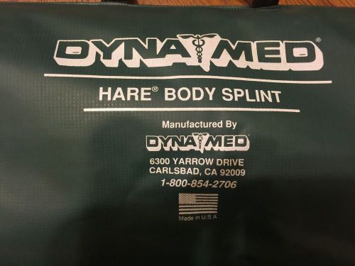 Medical Extrication Device Dynamed Hare Body Splint Equipment Ambulance Rescue