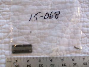Model or name plate 3/4&#034; x 1 3/4&#034; from sears craftsman 6&#034; metal lathe #109-0701 for sale