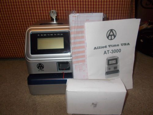 At-3000 digital time clock and date stamp for sale