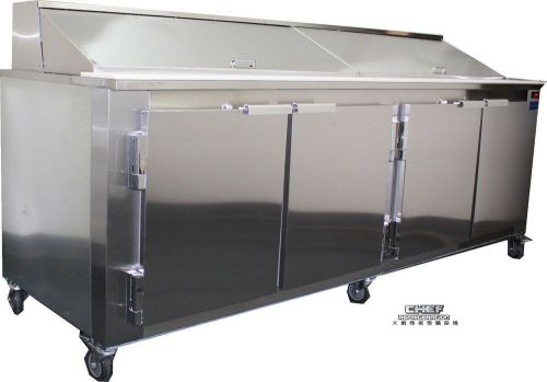Coolman Commercial Refrigerated Sandwich Prep Table  96&#034;