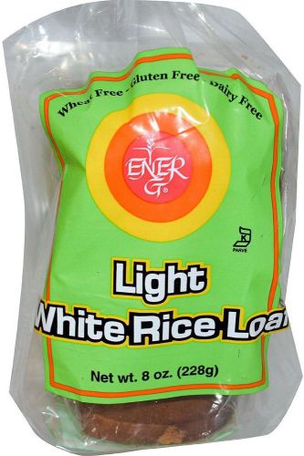 Light white rice loaf, ener-g foods, 8 oz 1 loaf for sale