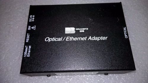 Dranetz COMM-OEA Fiber to Ethernet Adapter