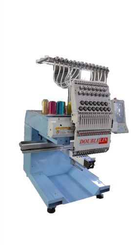 NEW,compact embroidery machine, single head, 15 needles, New Style, Cap, T-shirt