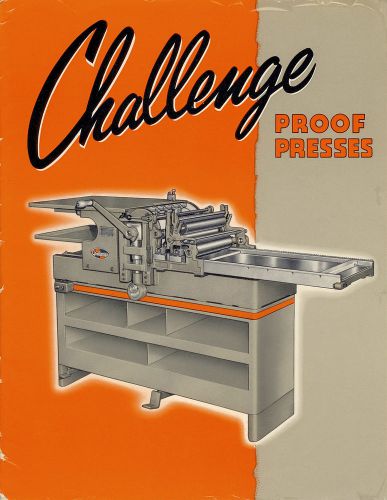 Challenge 15KA PRINTING PRESS BROCHURE PDF