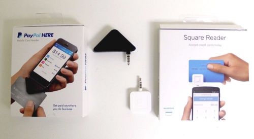 SQUARE Reader_PAYPAL Here - Mobile Card Readers - Lot of 2