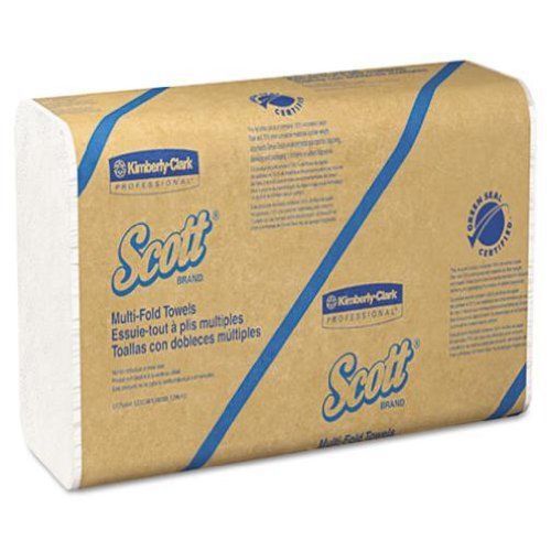 KIMBERLY-CLARK SCOTT  Multifold Hand Towels 250/Pack, 16/Carton