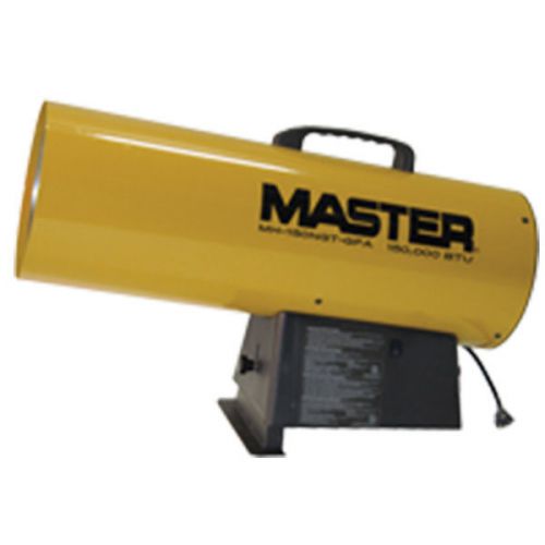 Master 150,000 btu btu ng forced air heater w/ thermostat mh-150ngt-gfa-a for sale