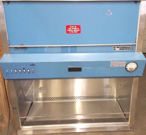 Nuaire biological lab fume hood lab safety cabinet class 2 a/b3 with option a q for sale