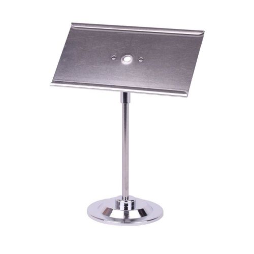 2pcs Square Plate Type Table Number Memo Menu Display Stand Holder